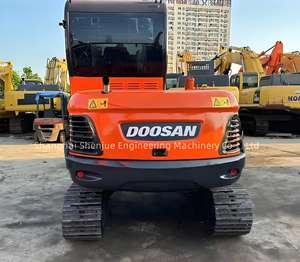 DOOSAN usato Dx60W Mini escavatore 6 TON seconda mano ruota scavatore DX60 DH60 5t 6 t DOOSAN usato per la casa escavatore per la vendita - Product Image 2