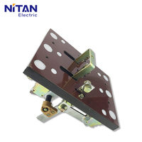 Interruptor de cuchillo de doble tiro trifásico 3P, interruptor de disyuntor de cobre de transferencia de energía dual de 230V, 1/31, 2/31