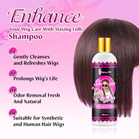 Shampooing réparateur à l'huile de ricin biologique naturelle et OEM/ODM pour perruque de marque privée