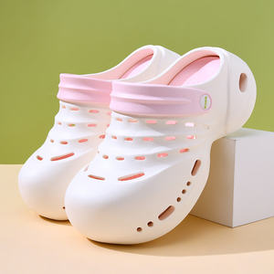 Sandales de plage compensées pour femmes, antidérapantes, respirantes et confortables, idéales pour l'extérieur - Product Image 3