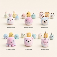 Peluche Squishy, Balle Anti-Stress, Jouet en Peluche, Lapin, Dinosaure, Cerf, Pieuvre, Ours, Licorne, Cadeau pour Enfants