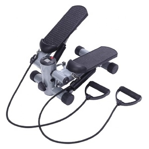 Fitness Exercise Mini Twist Stepper Stair Stepper <strong>Step</strong> <strong>Machines</strong> with Resistance Bands - Product Image 1