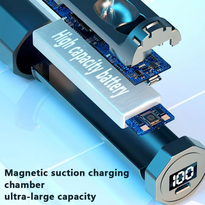 Cuffie Bluetooth Digitali Stereo Impermeabili <span class=keywords><strong>TWS</strong></span> per Gaming, Auricolari Wireless Professionali per Sport Senza Cancellazione del Rumore - Product Image 6