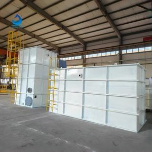 Équipement de traitement des eaux usées MBR <span class=keywords><strong>pour</strong></span> hôtels, usage urbain/domestique, composant principal de la pompe, solides en suspension dans les stations d'épuration des eaux usées - Product Image 6