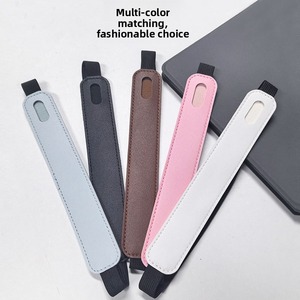 Étui pour stylet en cuir PU, porte-crayon avec sangle élastique, housse de protection pour stylet pour ordinateurs portables, journaux, tablettes - Product Image 4