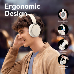 Cuffie Wireless Over-Ear SADES con Cancellazione Attiva del Rumore, Ricarica Rapida, Bluetooth 5.0, 20 Ore di Autonomia per Sport e Tempo Libero - Product Image 4