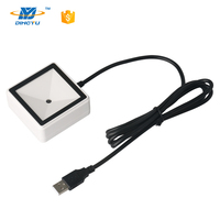 DP8618 OEM 2D Rugged Auto Scan Barcode Scanner Lector Módulo Montaje fijo Automático Programable QR Code Scanner USB para IOT