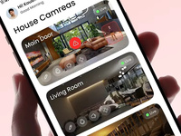 Desarrollo de Aplicaciones de Seguridad para el Hogar Inteligente, Aplicación Móvil Multiplataforma para Android iOS, Monitoreo de Cámaras Domésticas