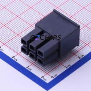 1700010106 Housing (Wire-to-Board / Wire-to-Wire) P=5.7mm Connector 2x3P 5.7mm 5.7mm 2 - Product Image 2