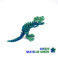 Figurine de dinosaure imprimée en 3D, Echinosaurus articulé, modèle en os de dragon, ornement de bureau, cadeau créatif et original pour enfants