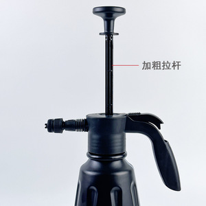 Rociador de Espuma para Lavado de Autos, Bomba Manual de Presión de 1.5L, Material PP Negro, Uso Doméstico - Product Image 3