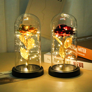 <span class=keywords><strong>Rose</strong></span> enchantée en verre avec lumière LED, <span class=keywords><strong>La</strong></span> <span class=keywords><strong>Belle</strong></span> <span class=keywords><strong>et</strong></span> <span class=keywords><strong>la</strong></span> Bête, pour un cadeau de <span class=keywords><strong>la</strong></span> Saint-Valentin - Product Image 5