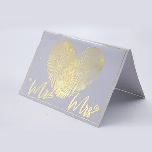 Custom designed logo's for use in parties corporate invitations etc custom luxury gold foil thank you cards
