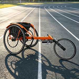 Silla de Ruedas Deportiva Ligera Speed King, Handcycle para Maratón, para Atletas con Discapacidad en Competencia - Product Image 5