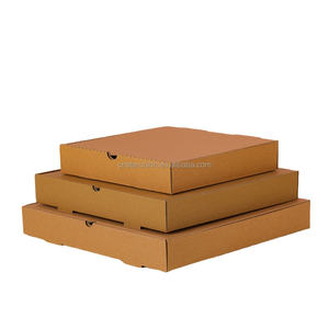 กล่องกระดาษพับได้กล่องกระดาษพิซซ่ากล่องใส่ขนมขนาด6นิ้ว9นิ้ว12นิ้ว - Product Image 2