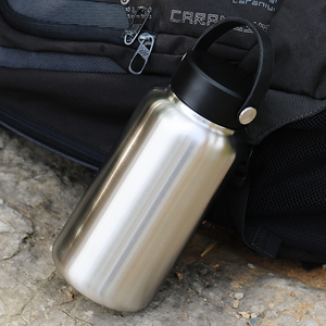 Tiartisan Outdoor Bushcraft Boiler da campeggio 1050ml <span class=keywords><strong>in</strong></span> <span class=keywords><strong>acciaio</strong></span> <span class=keywords><strong>inox</strong></span> bottiglia d'acqua a parete singola 750ml borsa per tazza nidificata - Product Image 5