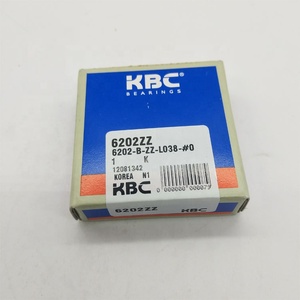 Deep groove ball bearing KBC brand 6202 zz 6208 zz6209 zz bearing made in korea