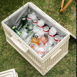 Outdoor Camping Opvouwbare Doos Kunststoff Camping Box Multi Purpose <span class=keywords><strong>Haushalt</strong></span> Auto Box Grobhandel - Product Image 4