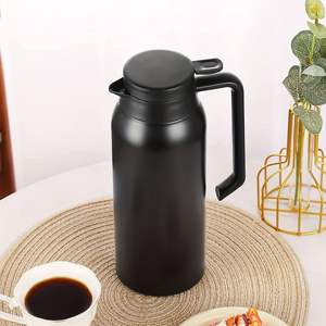 Carafe Thermique à Double Paroi en Acier Inoxydable avec Poignée Ergonomique, Grande Capacité, pour Boissons, Offrant une Isolation Longue Durée - Product Image 5