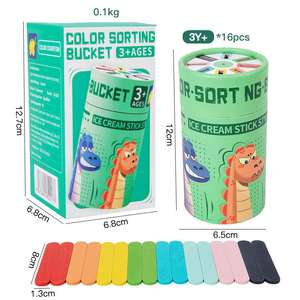 Jouets éducatifs pour enfants jouets d'assemblage en bois bricolage artisanat planète Gyroscope assemblage peinture jouets ensembles - Product Image 6