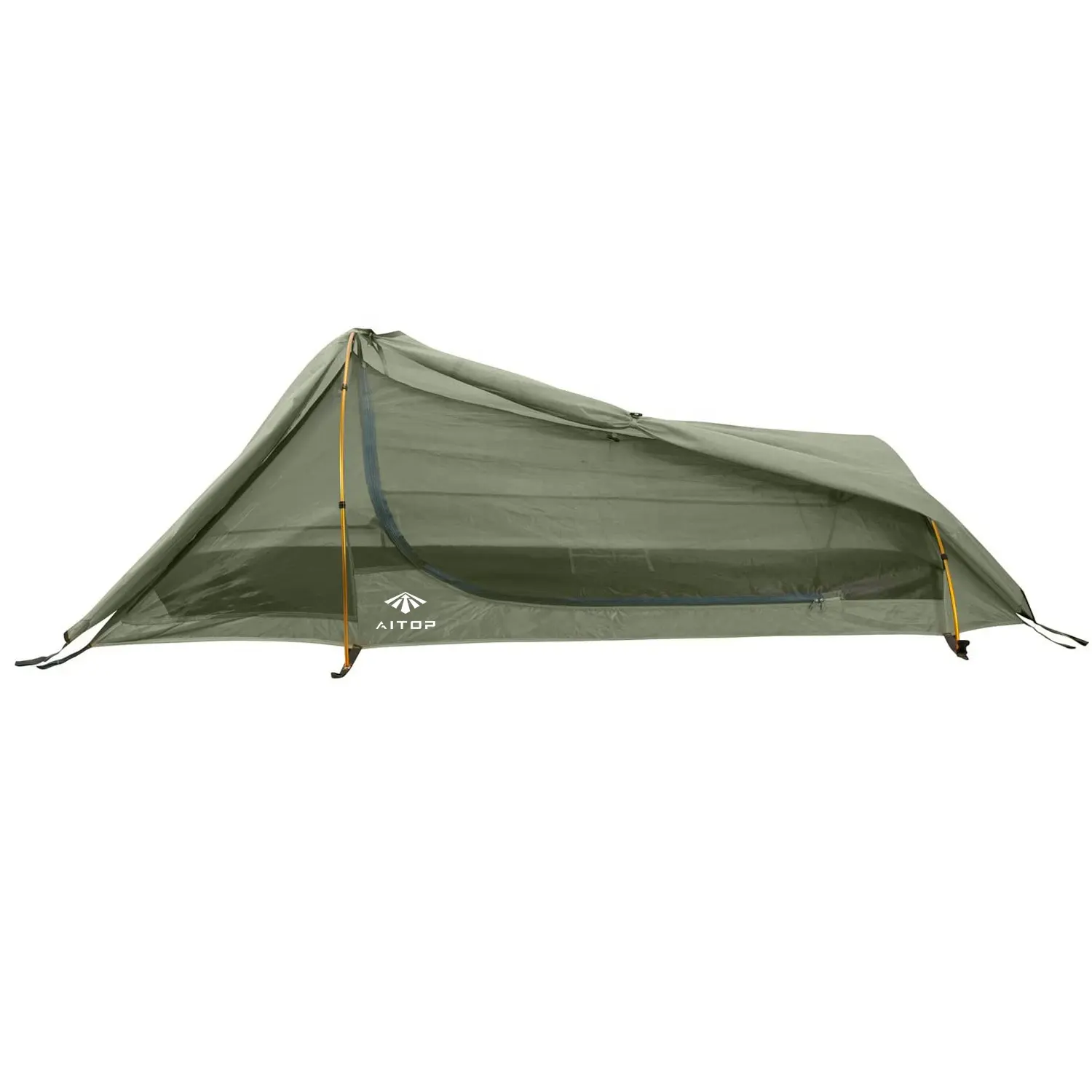 Легкая водонепроницаемая двухслойная палатка для одного человека, палатка для пешего туризма