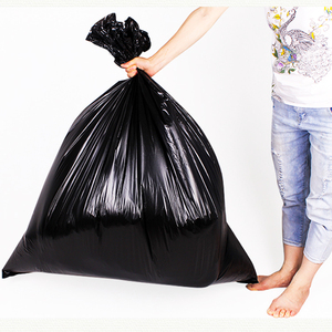 Sacs poubelles en plastique noir jetables, sur mesure, grande taille, pour poubelles publiques - Product Image 5