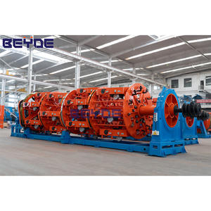 Machine de fabrication de câbles JLY-400 24B MV ACSI, machine automatique de tressage planétaire pour acier, aluminium et cuivre, machine de fabrication de fils - Product Image 1