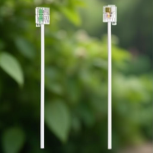 ปลั๊กสายโทรศัพท์ 6P 4C สีขาว 3 ม. 00201133 - Product Image 2