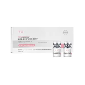 Serum microneedling profesional Korea, mesoterapi ampul serum derma stamp microneedle dengan serum