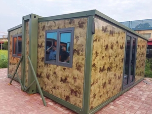 Maison en conteneur extensible Maison en conteneur modulaire préfabriquée 20FT 40FT conteneur extérieur pour bureau à domicile - Product Image 3