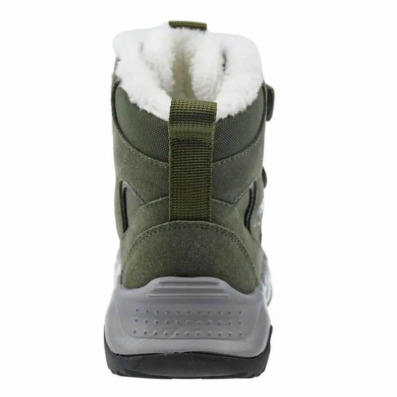 Kids Fashion Snow Boots Outdoor Sports Shoes Boots For Climbing Olive Comfortable Waterproof Black Children EVA OEM Winter Boys