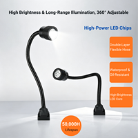 Lampe de travail LED 5W IP67 en alliage d'aluminium résistant à l'usure et à la corrosion pour machine-outil