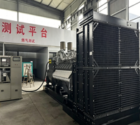 Groupe électrogène diesel silencieux refroidi par eau de 2400 kW, usage intensif, pour alimentation de secours industrielle