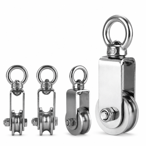 Poulie <span class=keywords><strong>de</strong></span> <span class=keywords><strong>guidage</strong></span> industrielle en acier inoxydable 30 34 pour porte, <span class=keywords><strong>roue</strong></span>, petit câble <span class=keywords><strong>de</strong></span> levage, rail, roulement, chariot <span class=keywords><strong>de</strong></span> <span class=keywords><strong>guidage</strong></span> - Product Image 1