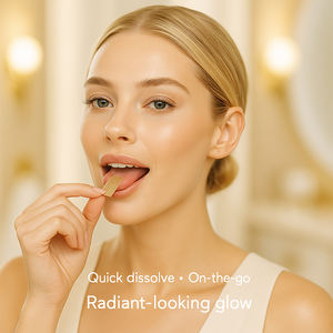 Suplemento de Belleza Natural Vegano de Marca Privada, Tiras Orales de Colágeno para Blanquear y Aclarar la Piel, de Disolución Rápida - Product Image 5