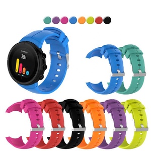 Correa de silicona para reloj <span class=keywords><strong>Suunto</strong></span> <span class=keywords><strong>Spartan</strong></span> Sport Wrist <span class=keywords><strong>HR</strong></span>, pulsera <span class=keywords><strong>Suunto</strong></span> <span class=keywords><strong>Spartan</strong></span> ULTRA/AMBIT3 VERTICAL/correa Traverse - Product Image 1