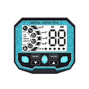 Detector de Metales Portátil para Adultos, Alta Sensibilidad, Pantalla LCD, Búsqueda de Tesoros Subterráneos, Detector de Monedas de Oro y Plata, Resistente al Agua - Product Image 4