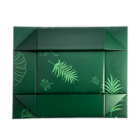 Emballage cosmétique magnétique en carton rigide de luxe, grande boîte cadeau en papier avec logo personnalisé, soins de la peau, parfum, bijoux, beauté