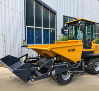 Mini camion à benne basculante de marque supérieure chinoise 3Ton FCY30S Dumper à vendre