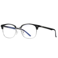 Monture de lunettes Anti-bleu de haute qualité, lunettes d'affaires pour hommes et femmes, lunettes optiques Vintage, Prescription de myopie