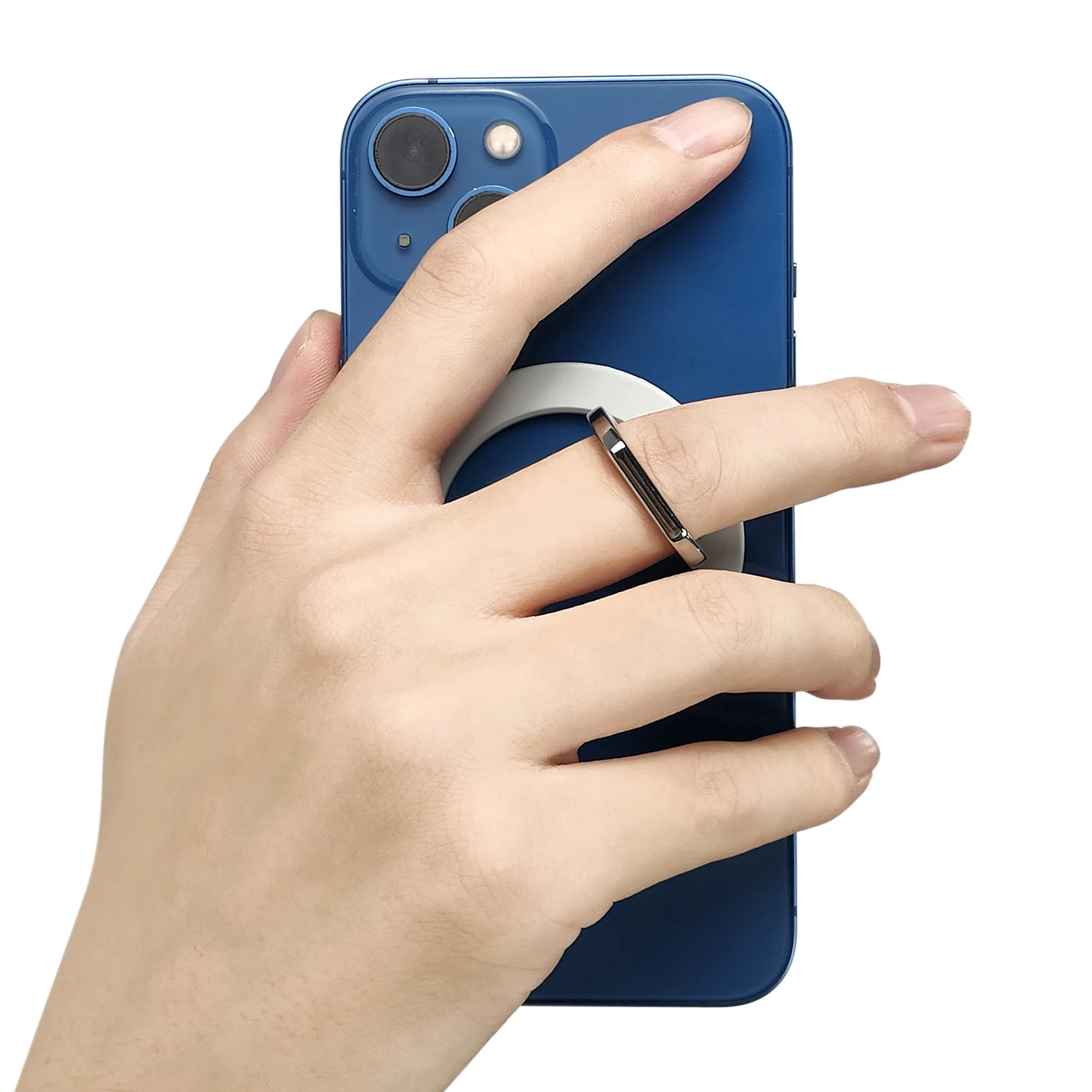 Anneau de doigt en métal support de téléphone support de boucle Magsafe magnétique téléphone portable anneau de doigt support de poignée pour Iphone