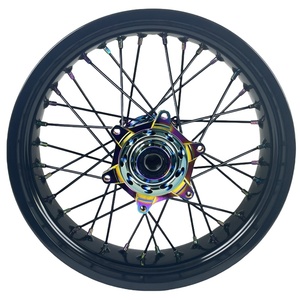 Cầu Vồng Hub Fit <span class=keywords><strong>KT</strong></span> M Exc Sxf 2003-2023 17-3.5/5.0 Bánh Xe Đặt Xe Máy Supermotard Bánh Xe - Product Image 6