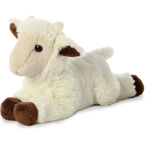 A662 fabbrica ASTM F963 CPSIA capretto di peluche all'ingrosso giocattolo ODM OEM bianco senza tempo di capra pronta su misura - Product Image 1