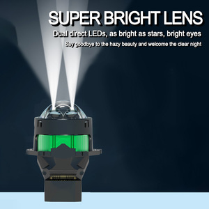 Faros Delanteros Automotrices 3Pro con Lente Cuadrada LED de Doble Iluminación Directa, Proyector de Doble Haz LED Directo, 70W, 6000K, 12V, Nuevo - Product Image 5