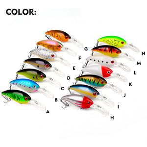 10Cm 14G Minnow Angel köder Künstliche Hart köder Crank bait Jerkbait Wobbler Bass Angel gerät mit Drillingen <span class=keywords><strong>Tackle</strong></span> - Product Image 2