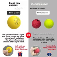 WOSWEIR Gym Fitness Reflex PU Foaming Speed Balls Set Three Pcs Boxing Punching Ball Reflex Ball With Headband