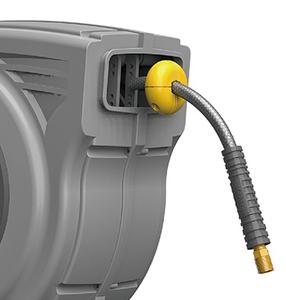 En gros, économique, Enrouleur de tuyau d'air en plastique robuste et rétractable <span class=keywords><strong>automatique</strong></span> de 10 m pour usage extérieur - Product Image 3