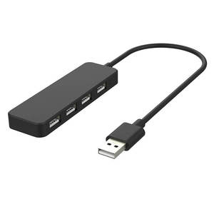 Vente flash : Hub USB 2.0 ultra-fin à 4 ports, extension USB pour disque dur, souris, clavier, console de jeu PC - Product Image 1