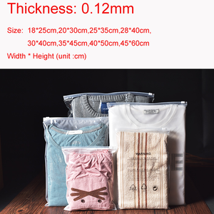 Vestiti di abbigliamento cerniera in plastica chiusura lampo PE Poly Bag trasparente per soffocamento - Product Image 6