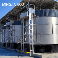 Mingjiang Turn Waste Wealth – Nouveau Fermenteur Automatique en Acier Inoxydable à Commande PLC, Capacité 8-10m³/jour, pour Engrais Organique